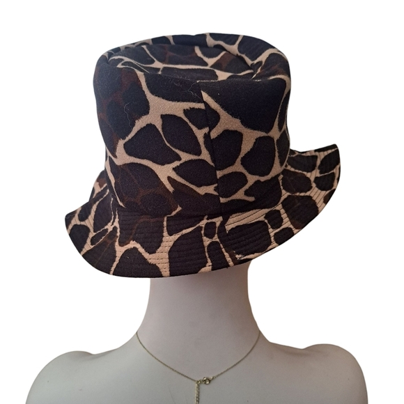 Nadelle Montreal Vintage Stylish Animal Print Women's Top Hat Made In Canada - Picture 5 of 11
